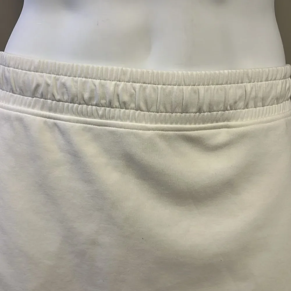 Old Navy Active Dynamic Fleece High Rise Cream A-line Skort w/ Pockets- XL